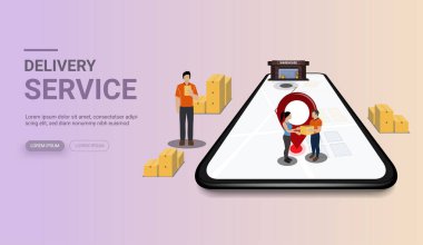Akıllı telefondan online dağıtım hizmeti