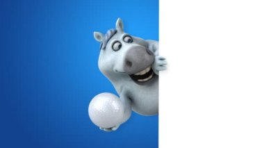 Top - 3d animasyon ile eğlenceli at