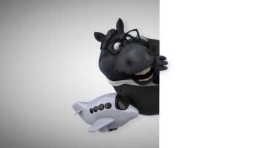 Uçak - 3d animasyon ile eğlenceli at