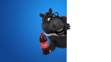 Soda - 3d animasyon ile eğlenceli at