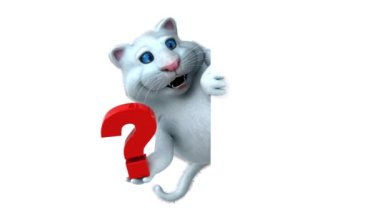 Eğlenceli çizgi film karakteri ile soru - 3d animasyon 