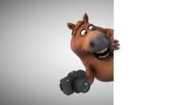 Kamera - 3d animasyon ile eğlenceli at