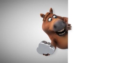 Bulut - 3d animasyon ile eğlenceli at