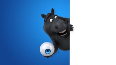 Göz - 3d animasyon ile eğlenceli at