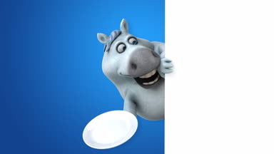 Plaka - 3d animasyon ile eğlenceli at