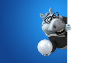 Top - 3d animasyon ile eğlenceli at