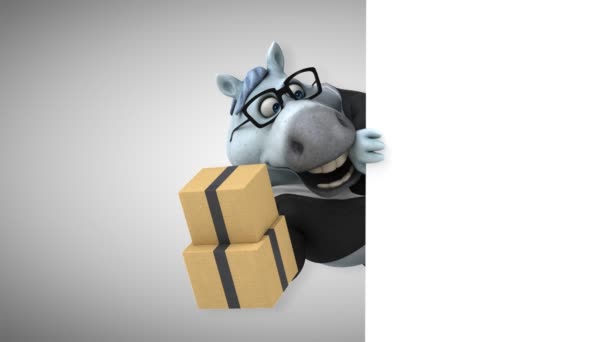 Kutuları Animasyon Ile Eğlenceli — Stok video