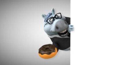 Çörek - 3d animasyon ile eğlenceli at