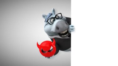 Virüs - 3d animasyon ile eğlenceli at