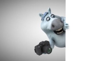 Kamera - 3d animasyon ile eğlenceli at