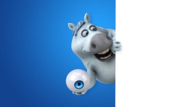 Göz - 3d animasyon ile eğlenceli at