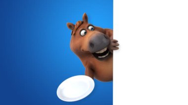 Plaka - 3d animasyon ile eğlenceli at