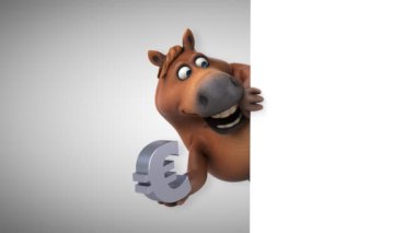 Euro - 3d animasyon ile eğlenceli at