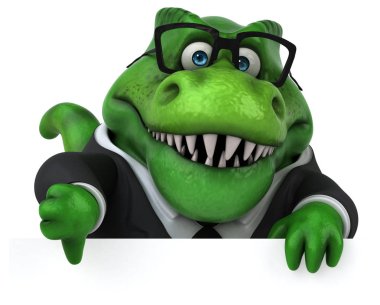 Komik çizgi film karakteri ile - 3d çizim kitapları