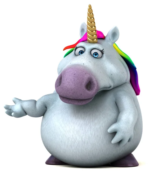 Fun Unicorn Illustration — Stock Photo, Image