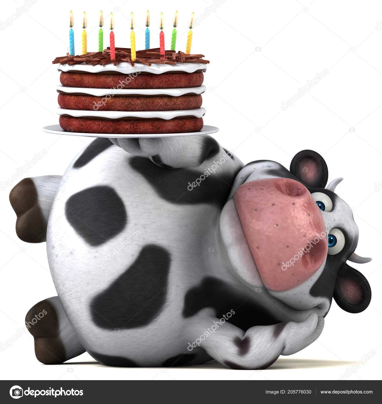 Fun Cartoon Character Cake Illustration Stock Photo By C Julos Fun Cartoon Character Cake Illustration Stock Photo By C Julos