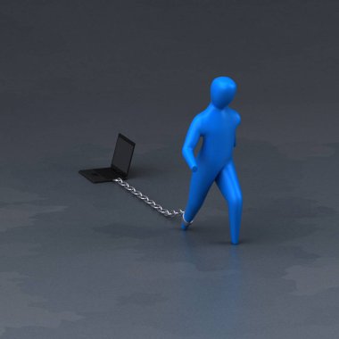 Yük sembol - 3d çizim