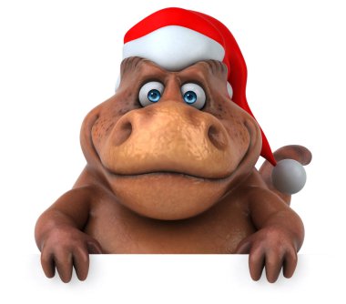 Eğlenceli dinozor - 3D Görüntü