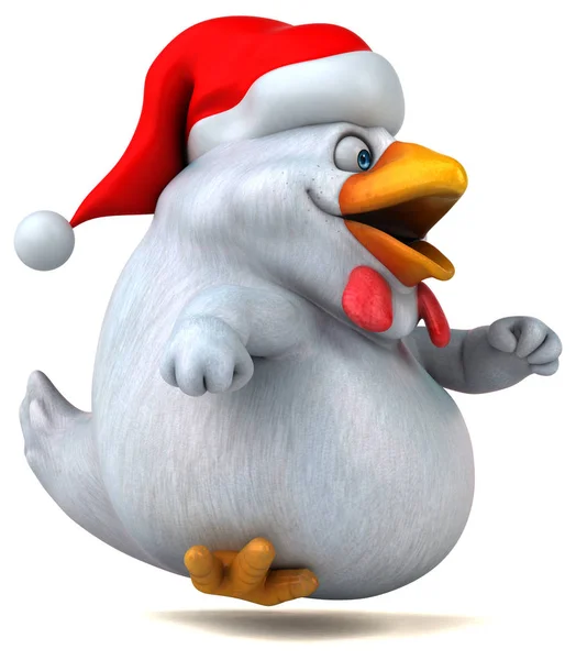 Leuke Cartoon Character Santa Claus Illustratie — Stockfoto