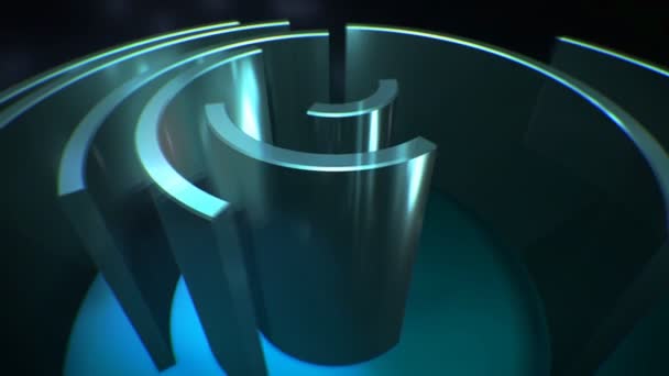 Abstract Tubes Animation — Stock Video