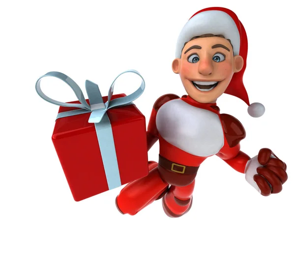 Kul Super Santa Claus Illustration — Stockfoto