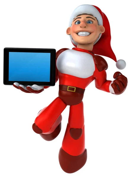 Fun Cartoon Character Computer Illustration — Stock Photo, Image