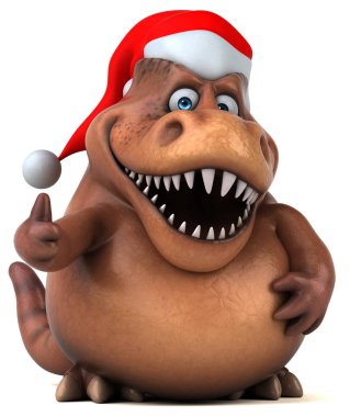 Eğlenceli dinozor - 3D Görüntü