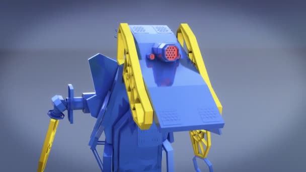 Robot Generador Animación — Vídeo de stock