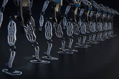 Generatif robotlar - 3d çizim