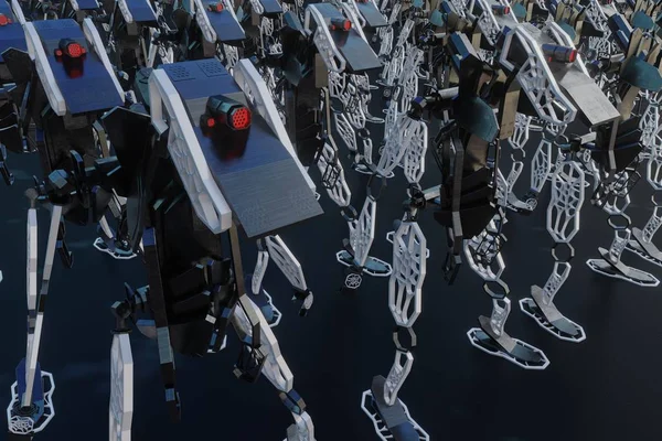 Generatif robotlar - 3d çizim