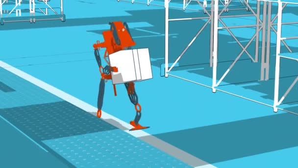 Generativní Automatizace Animace — Stock video