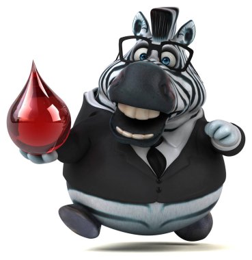 Süper modern süper kahraman - 3D İllüstrasyon