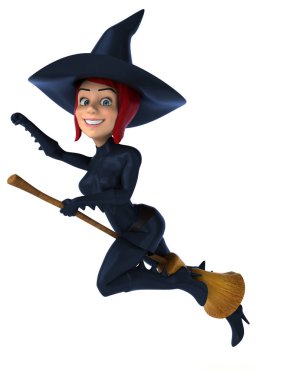 Seksi cadı - 3d çizim