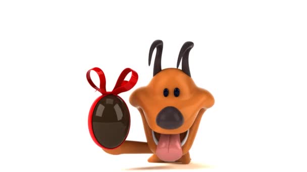 Fun Cartoon Character Egg Animation — Stock Video © julos #239352824