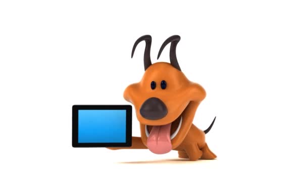 Fun Cartoon Character Tablet Animation — Stock Video © julos #242158876 Fun Cartoon Character Tablet Animation — Stock Video © julos #242158876