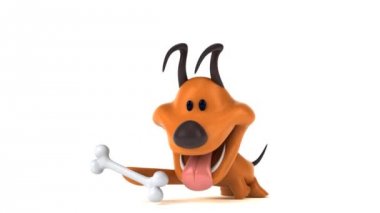 Kemik - 3d animasyon ile eğlenceli çizgi film karakteri