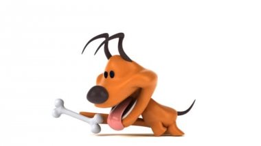 Kemik - 3d animasyon ile eğlenceli çizgi film karakteri