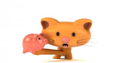 Kumbara - 3d animasyon ile eğlenceli çizgi film karakteri 