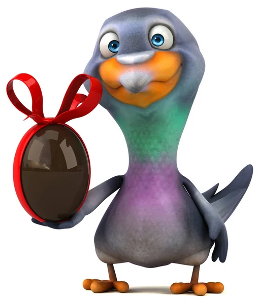 Fun Cartoon Character Egg Illustration — Stock Photo, Image