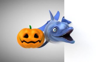 Kabak ile eğlenceli yunus-3D animasyon 