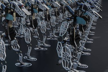 Generatif robotlar - 3d çizim