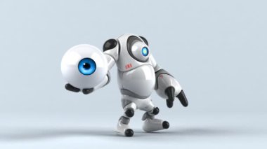 Göz - 3d animasyon tutan robot 