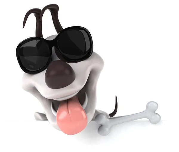 Fun Dog Illustration — Stock Photo, Image