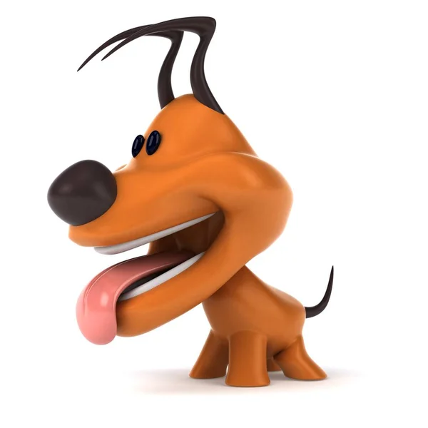 Fun Dog Illustration — Stock Photo, Image