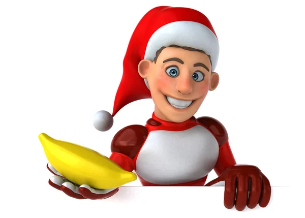 Funny Cartoon Character Banana Illustration — Stock Photo, Image