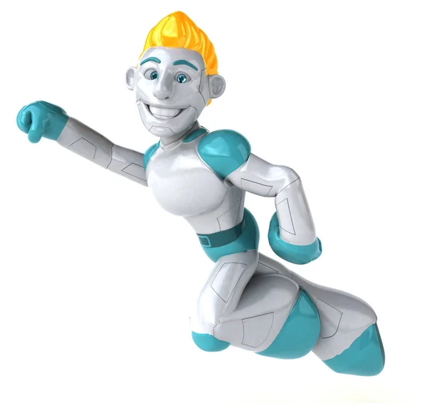 Robot Character Illustration — Stock Photo, Image