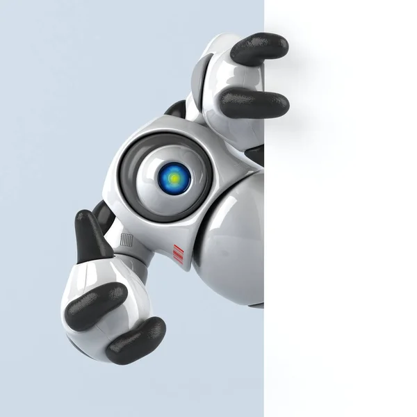 Velký Robot Charakter Obrázek — Stock fotografie