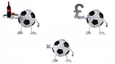 komik topları çizgi film karakterleri - 3d animasyon 