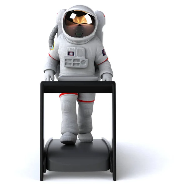 Fun Astronautenfigur Illustration — Stockfoto