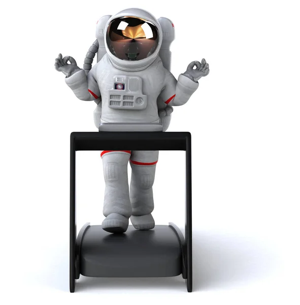 Fun Astronautenfigur Illustration — Stockfoto